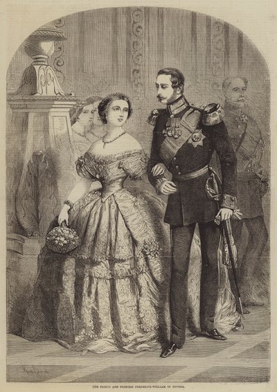 El Príncipe y la Princesa Federico-Guillermo de Prusia de Gustave Janet